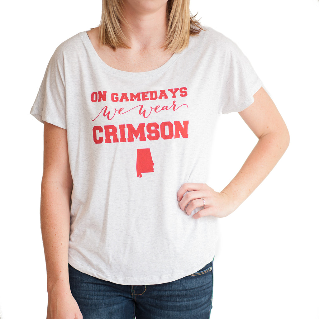 Alabama Women's Gameday T-shirt White