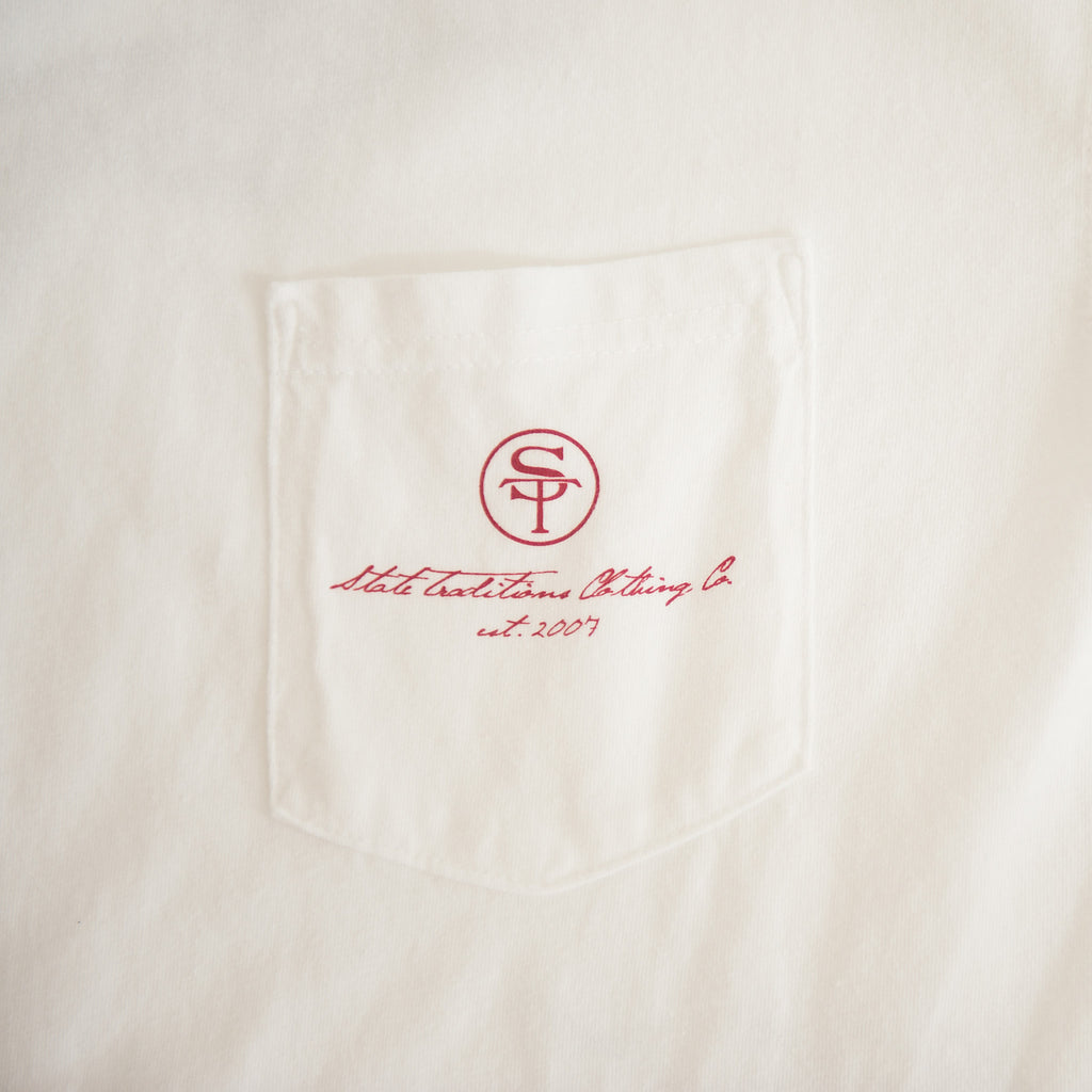 Arkansas Fayetteville Herringbone T-Shirt