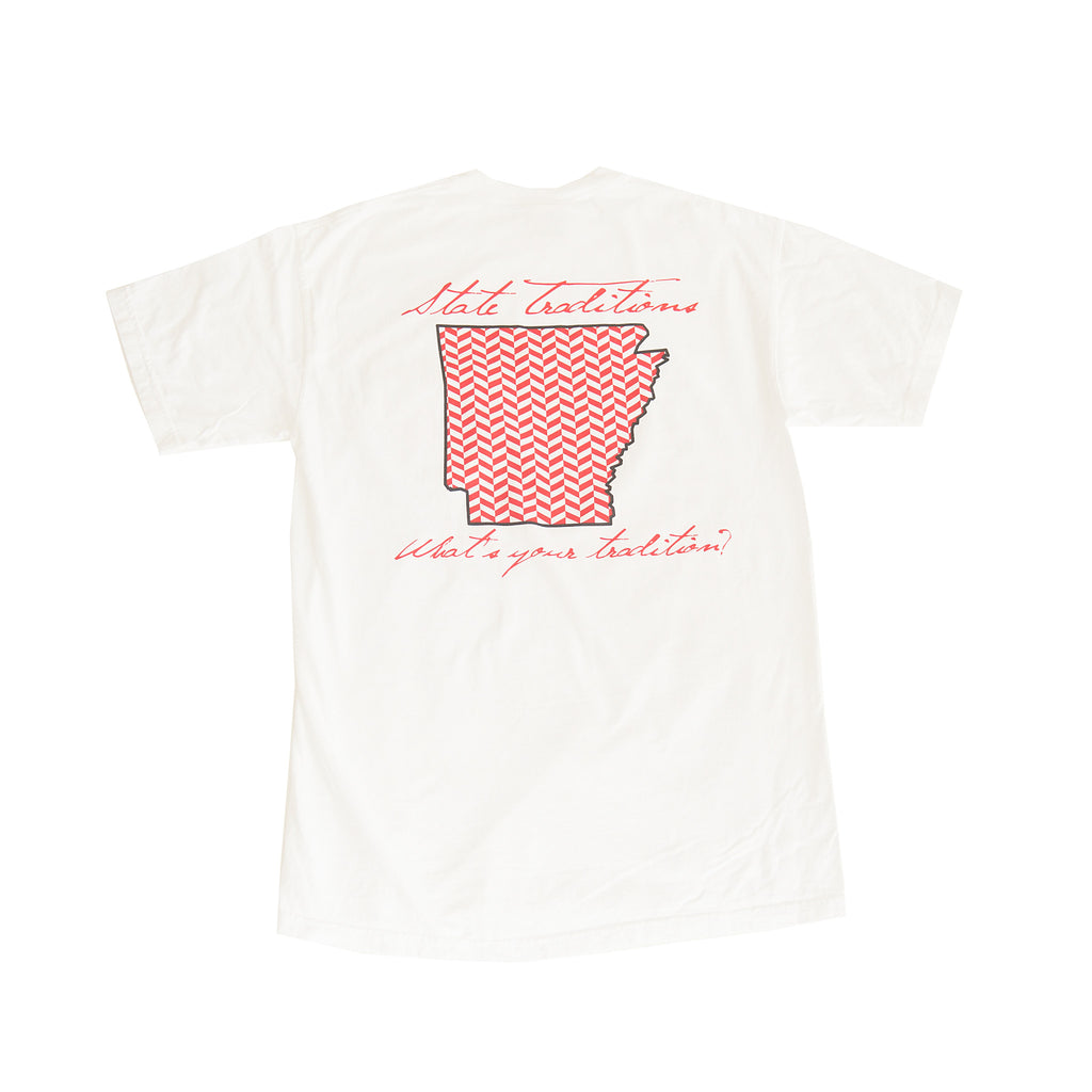 Arkansas Fayetteville Herringbone T-Shirt