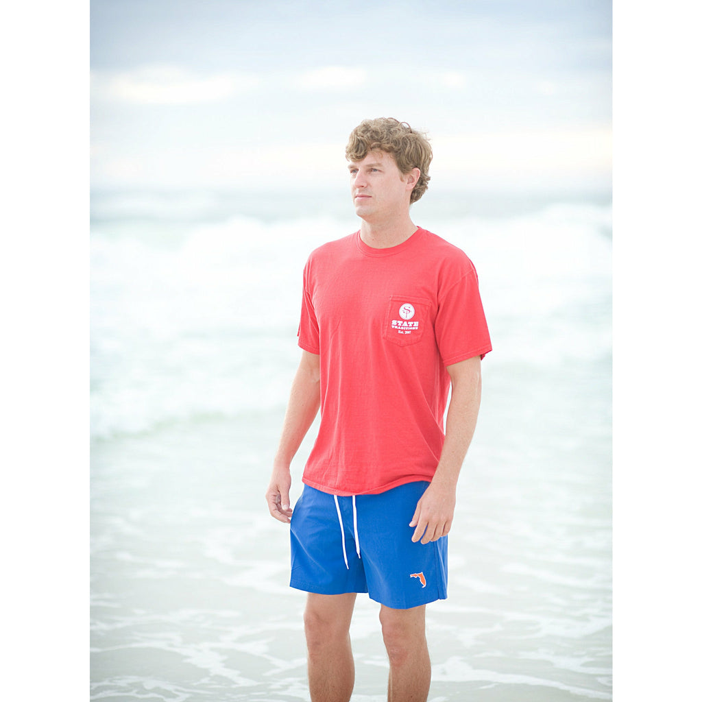 Alabama Auburn Traditional Swimwear Navy