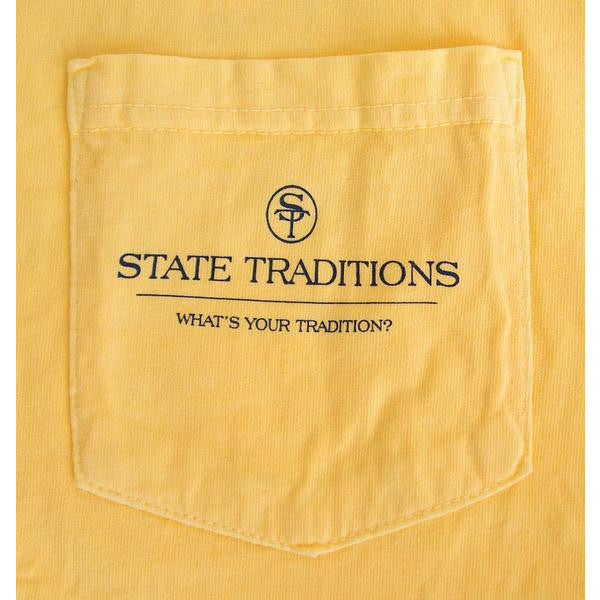 State Traditions Logo Long Sleeve T-Shirt Yellow
