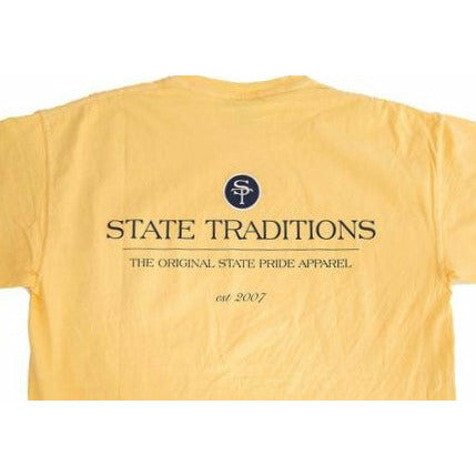 State Traditions Logo Long Sleeve T-Shirt Yellow
