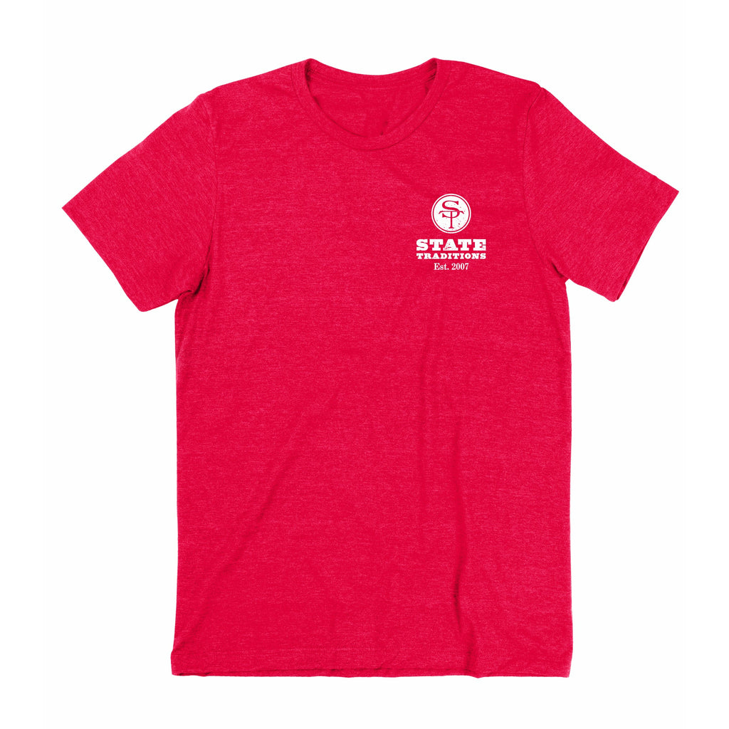 ST American Flag T-Shirt Red