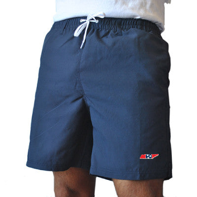 State Traditions Tennessee Traditional Navy Swim Trunks Front View