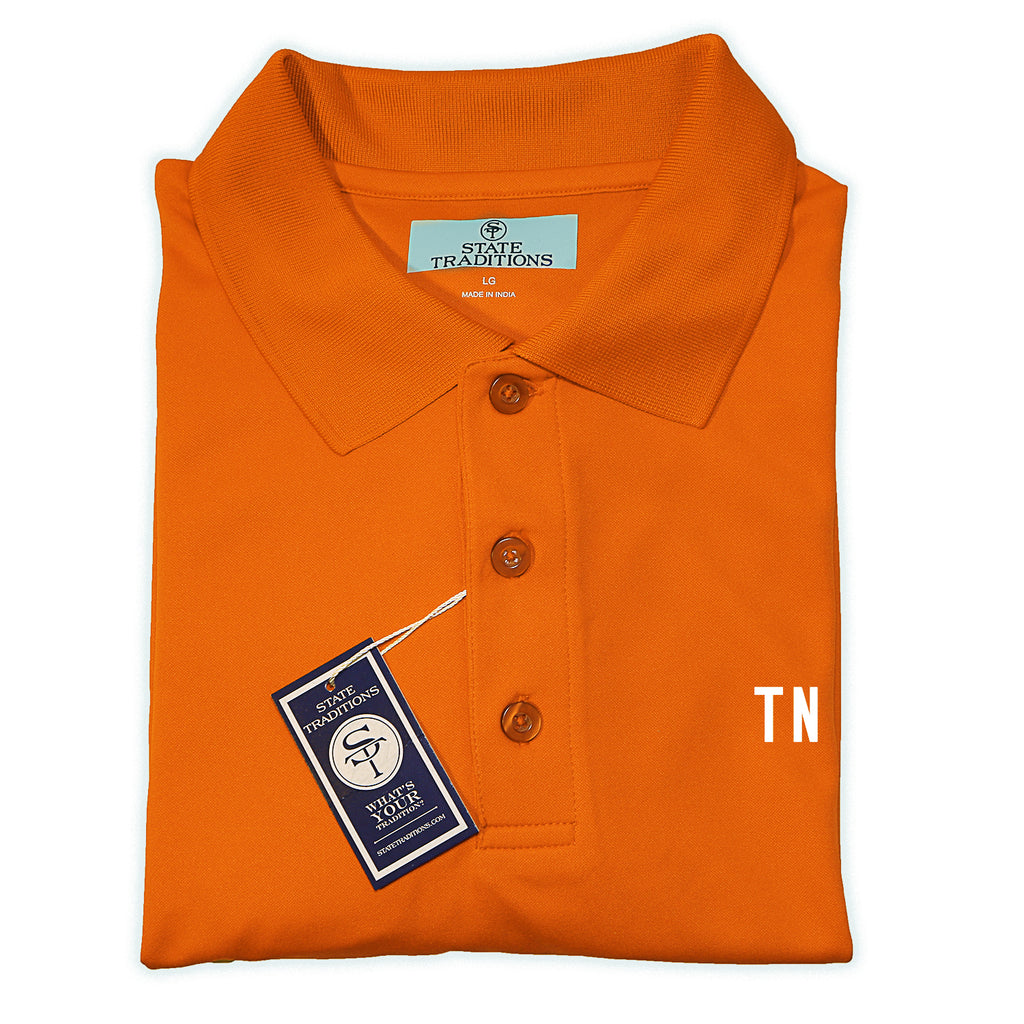 Tennessee "TN" Gameday polo orangee