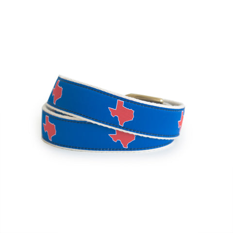 Texas Dallas Gameday Belt Blue