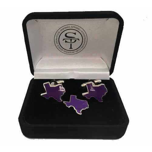 Texas Fort Worth Gameday Cuff Links Set