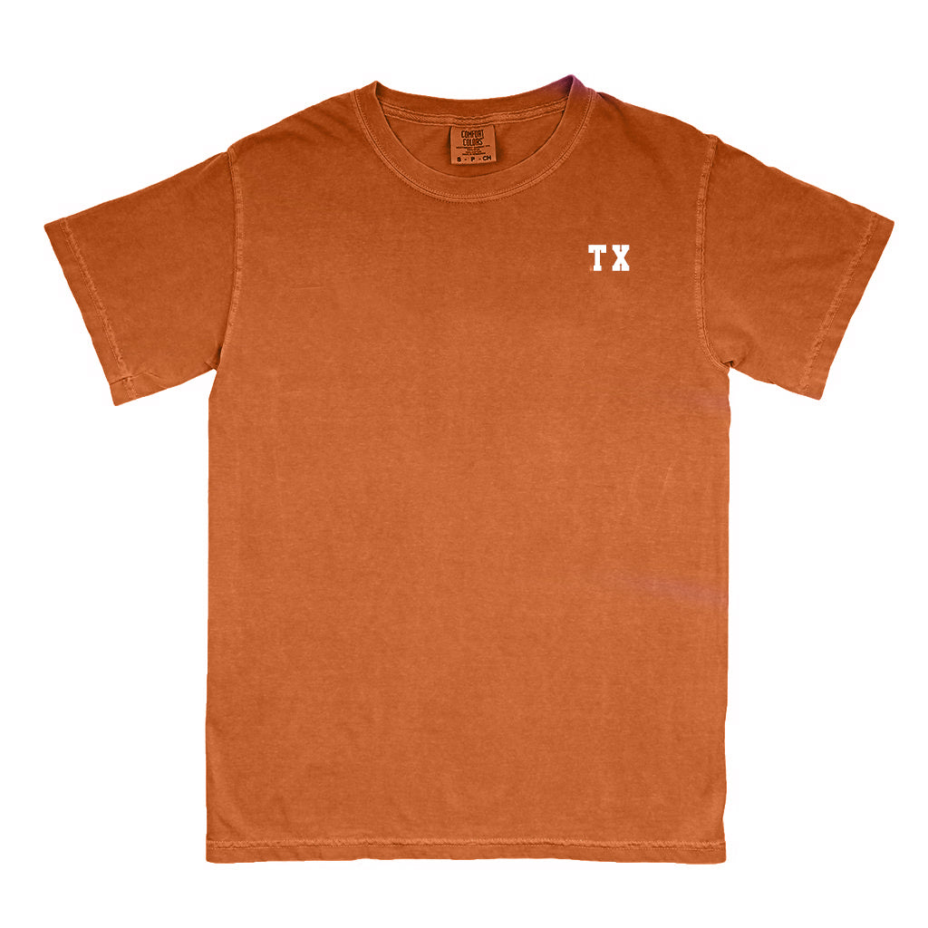 Texas "TX" State Letters T-Shirt