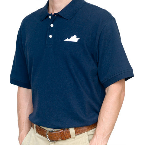 Virginia Lexington Gameday Polo Navy