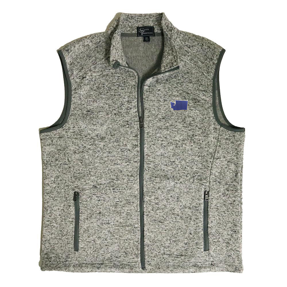 Washington Seattle Gameday Heather Sweater Vest