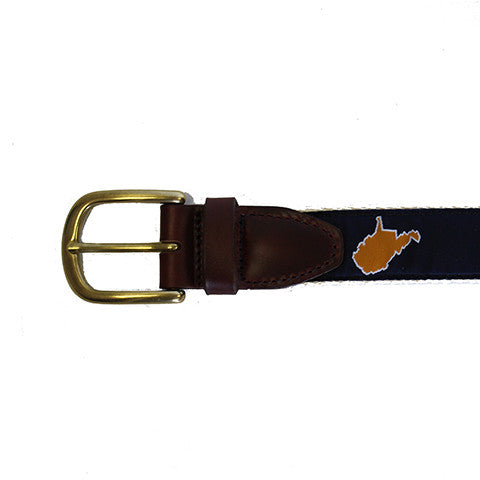 West Virginia Morgantown Gameday Belt