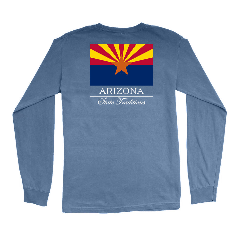 Arizona State Flag Long Sleeve T-Shirt