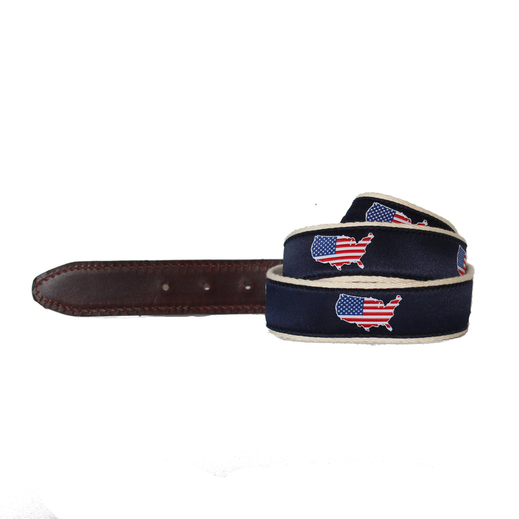 America Traditional Belt Navy