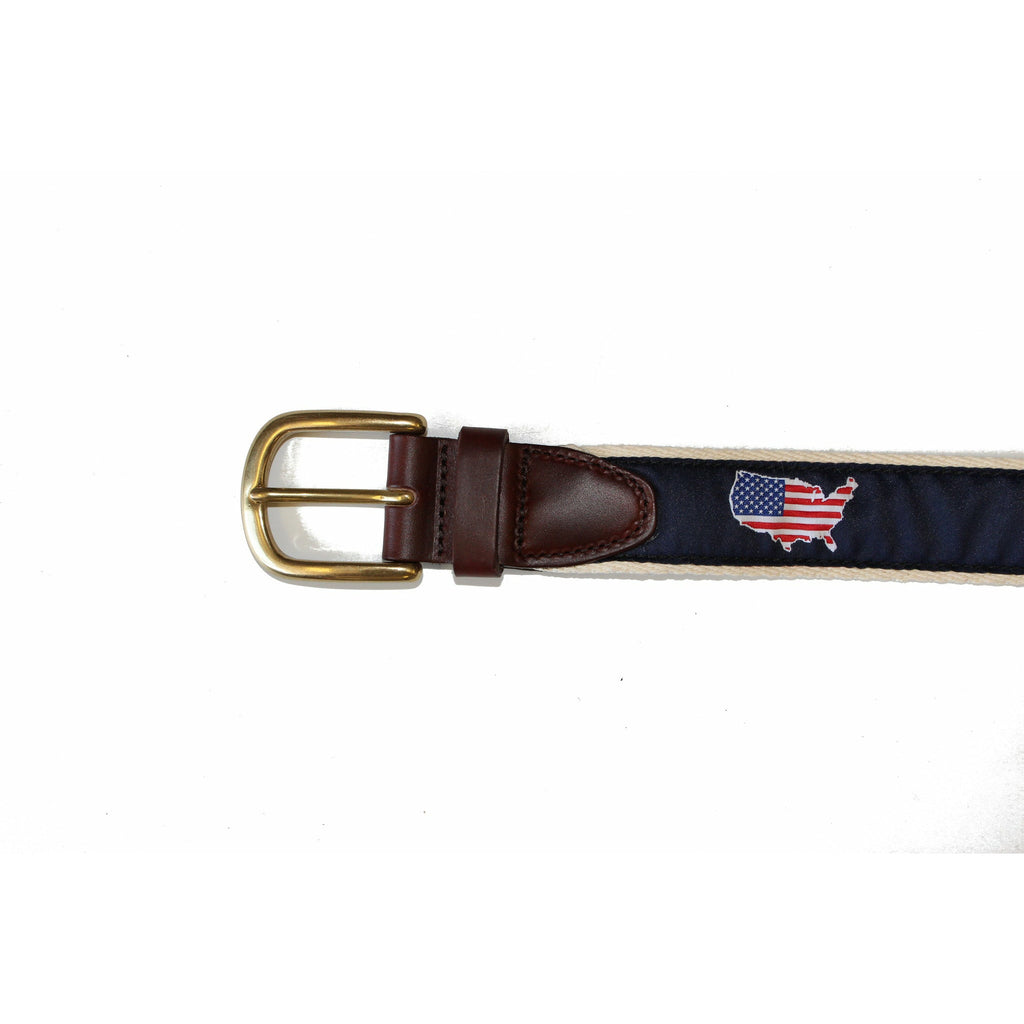 America Traditional Belt Navy