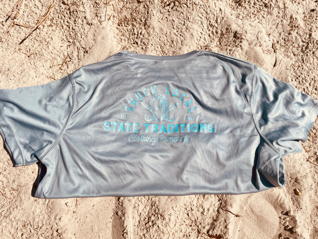 Shuck Local Oysters Performance T-Shirt