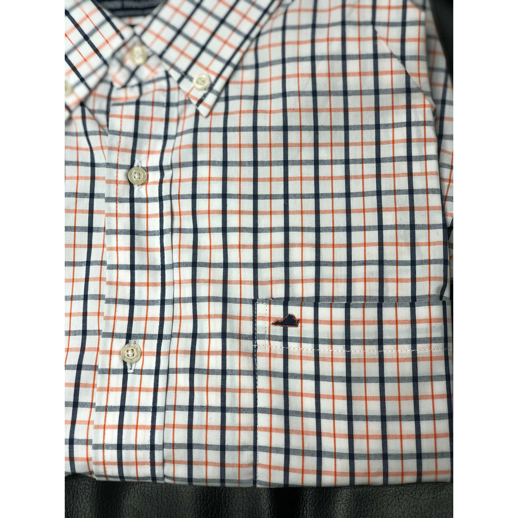 Virginia Charlottesville Gameday Tattersall Long Sleeve Shirt