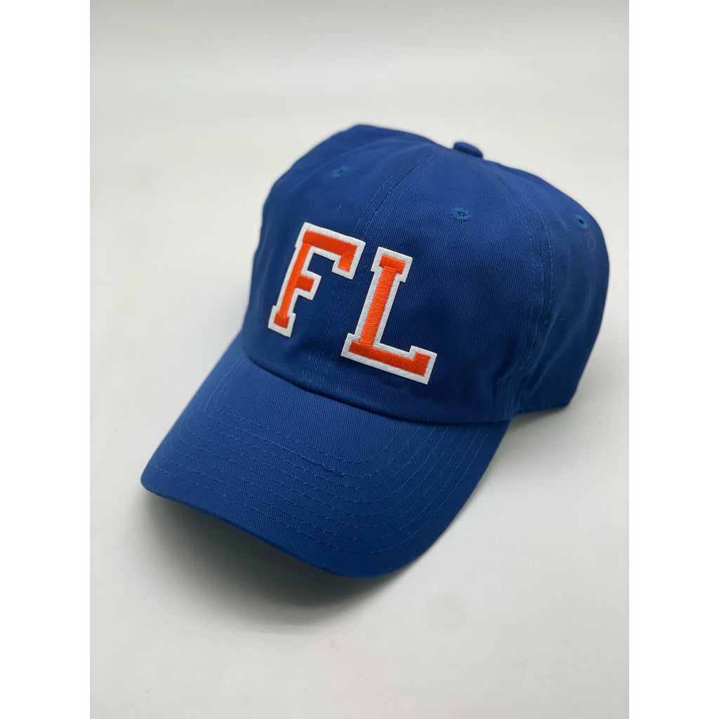 Florida "FL" State Letters Hat Blue