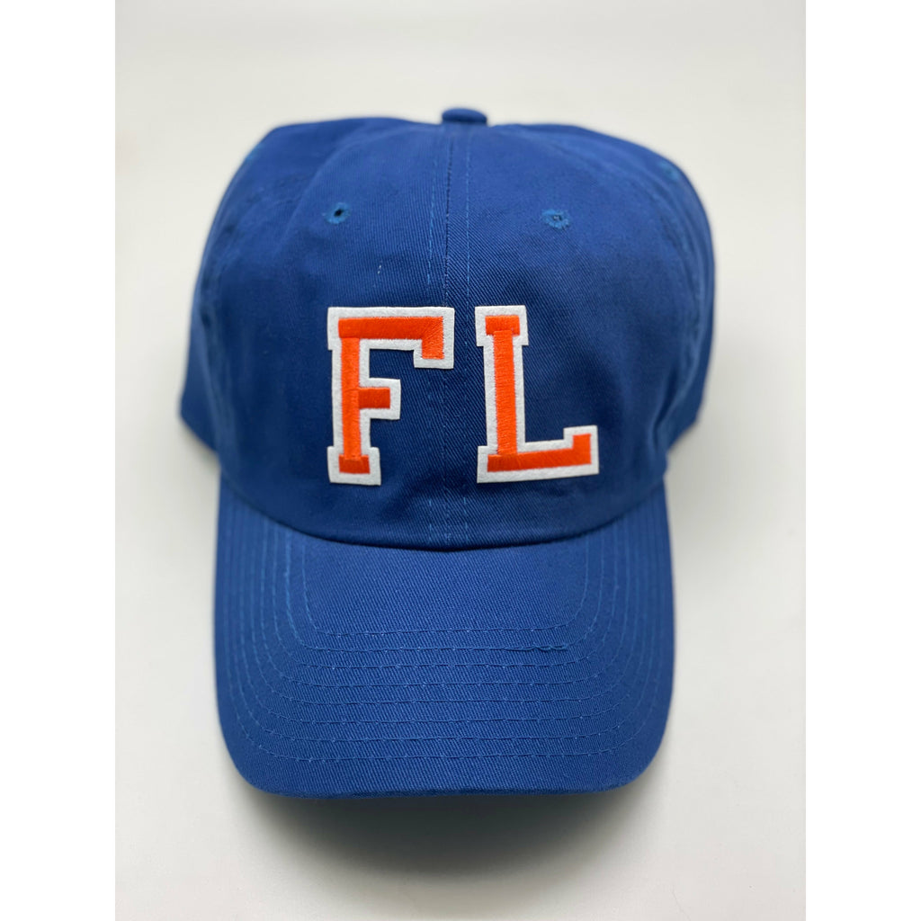 Florida "FL" State Letters Hat Blue