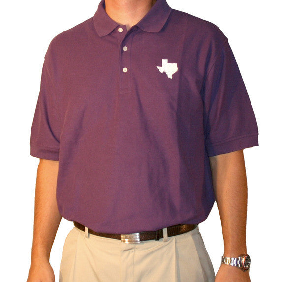 Texas Fort Worth Gameday Polo Purple