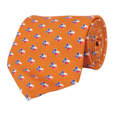 Texas Traditional Tie Orange