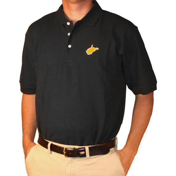 West Virginia Morgantown Gameday Polo Navy