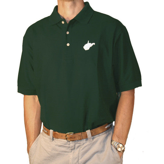 West Virginia Huntington Gameday Polo Green