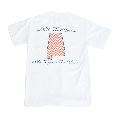 Alabama Auburn Herringbone T-Shirt
