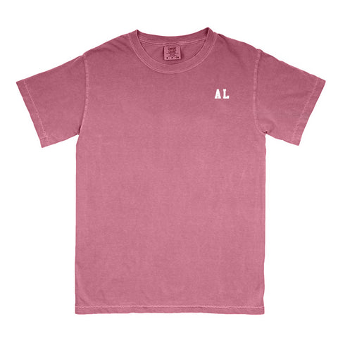 Alabama "AL" State Letters T-Shirt