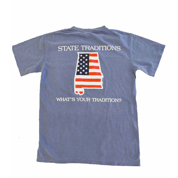 Alabama Patriot T-Shirt Blue Jean