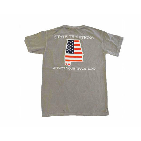 Alabama Patriot T-Shirt Grey