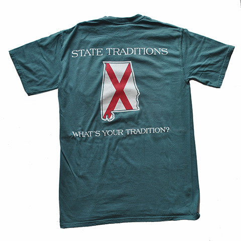 Alabama Traditional T-Shirt Sea