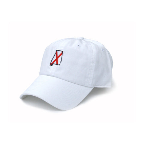Alabama Traditional Hat White
