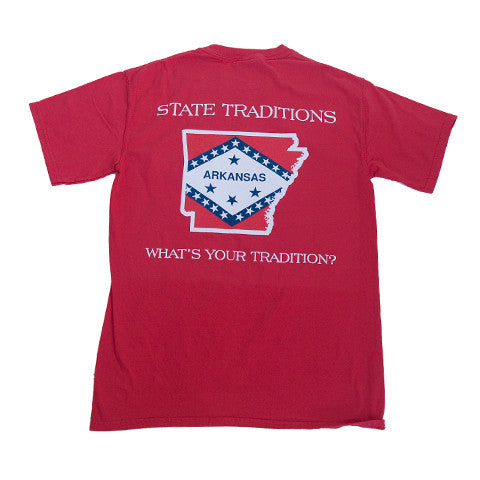 Arkansas Traditional T-Shirt Red