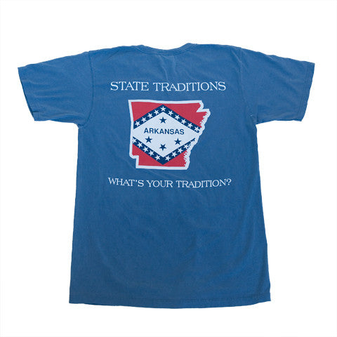 Arkansas Traditional T-Shirt Blue