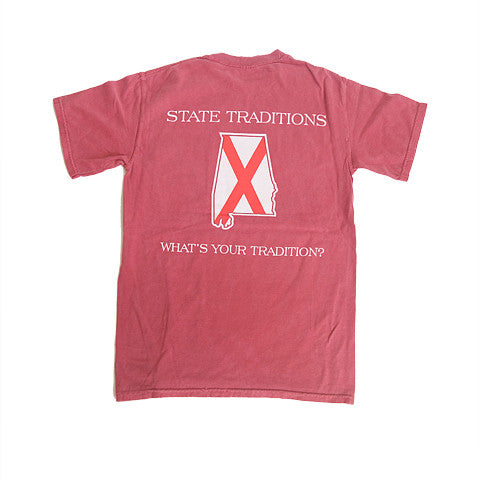 Alabama Traditional T-Shirt Crimson