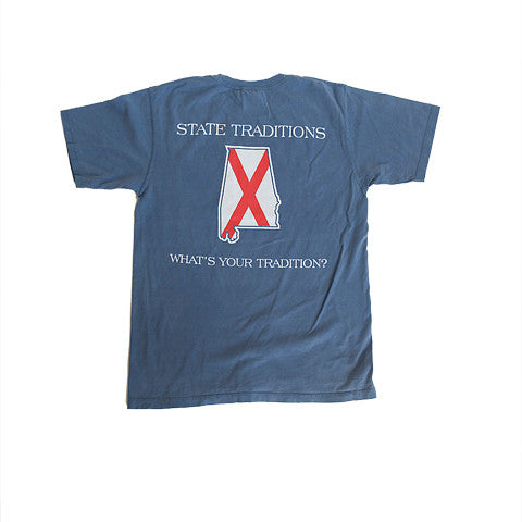Alabama Traditional T-Shirt Blue