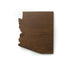 Wooden State of Arizona - Magnetic Key Holder