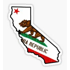 California Traditional Sticker