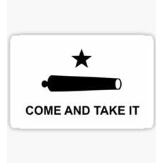 Come and Take It Flag Sticker