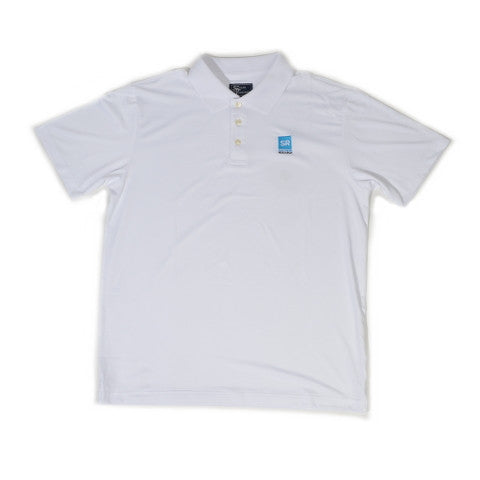 Southern Research Clubhouse Performance Polo White