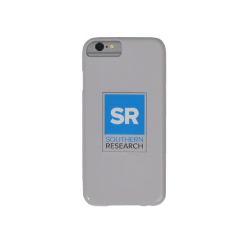 Southern Research Logo iPhone Case - Light Gray