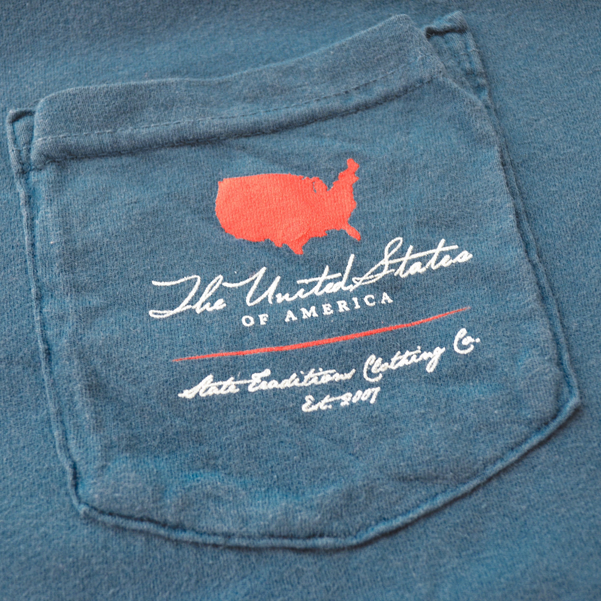 AL Auburn Traditional Long Sleeve T-Shirt in Blue by State Traditions