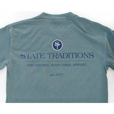 State Traditions Logo Long Sleeve T-Shirt Spruce