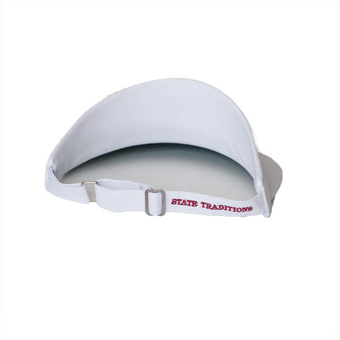MD Traditional Golf Visor in White by State Traditions main image 0