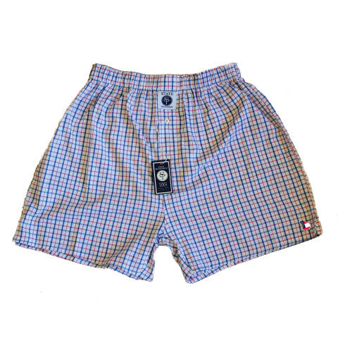 Georgia Traditional Boxers Red and Blue