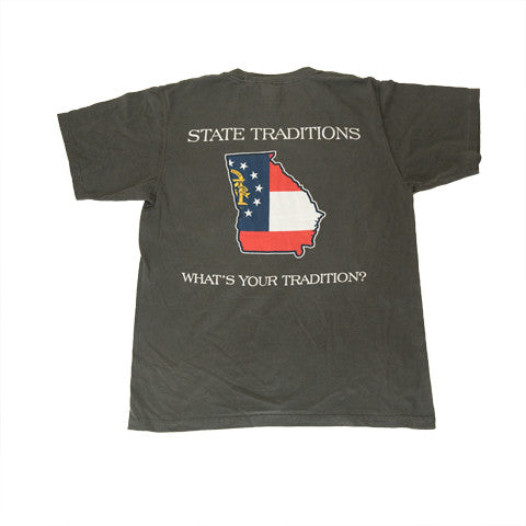Georgia Traditional T-Shirt Black