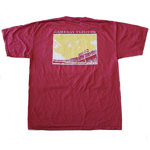 State Traditions Gameday Flyover T-Shirt Garnet and Gold
