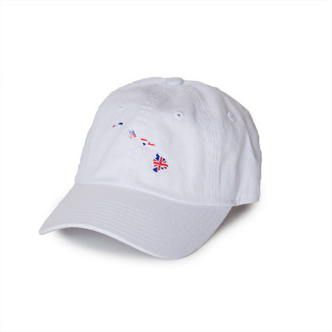 Hawaii Traditional Hat White