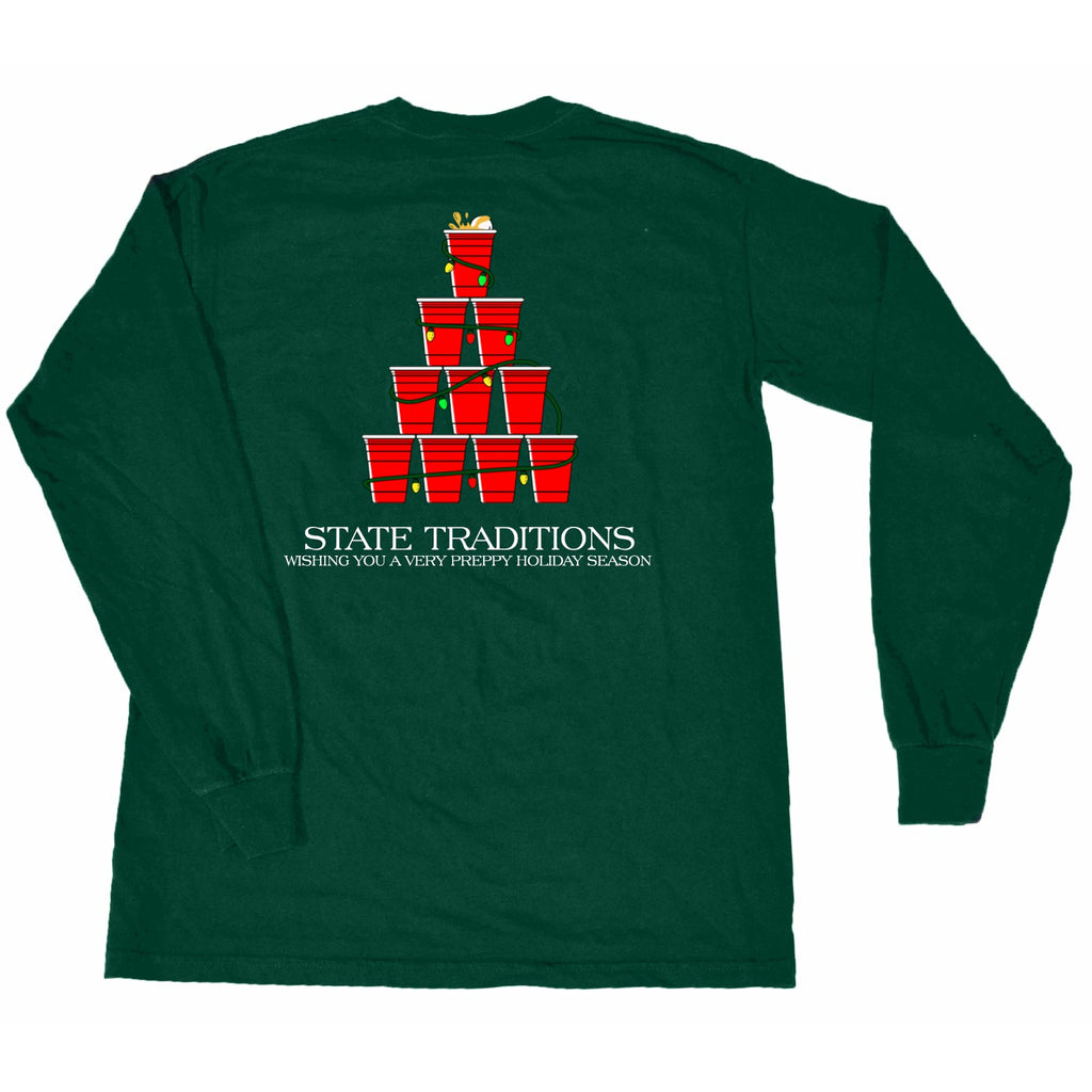 State Traditions Christmas Party Long Sleeve T-Shirt