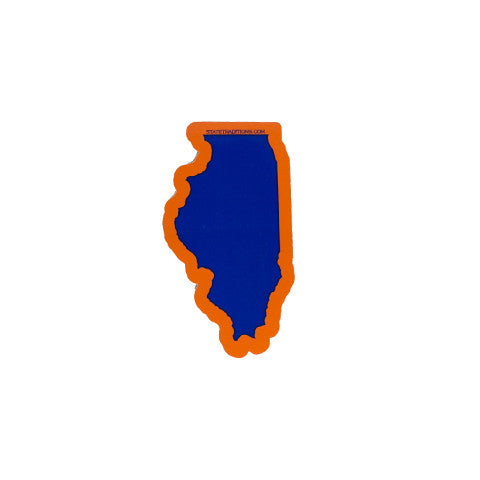 Illinois Champaign Sticker